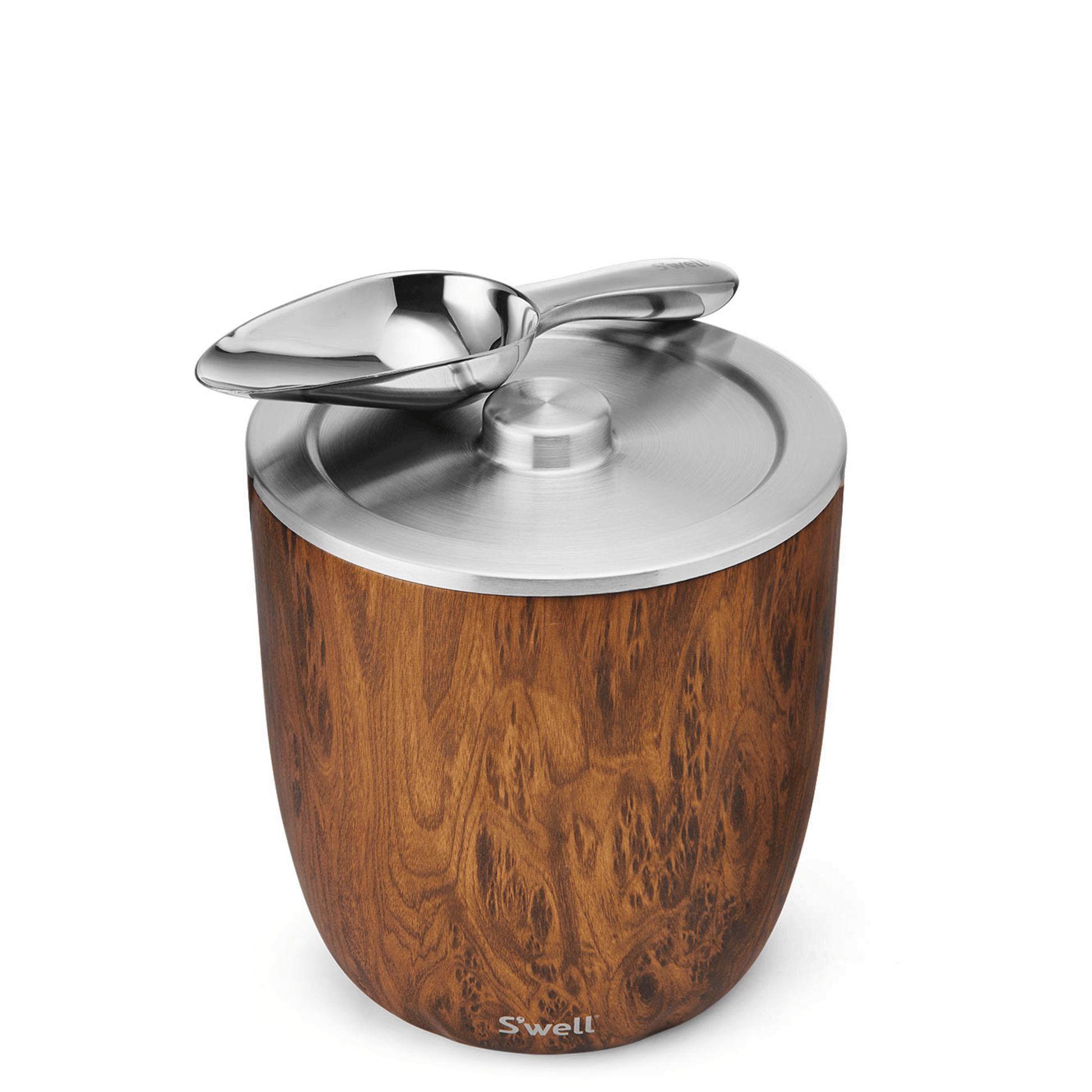 ice-bucket-xl-f8 Swell-Ice-Bucket-XL-100oz-Wood-Print-Teakwood-Angled-Lid-On.png