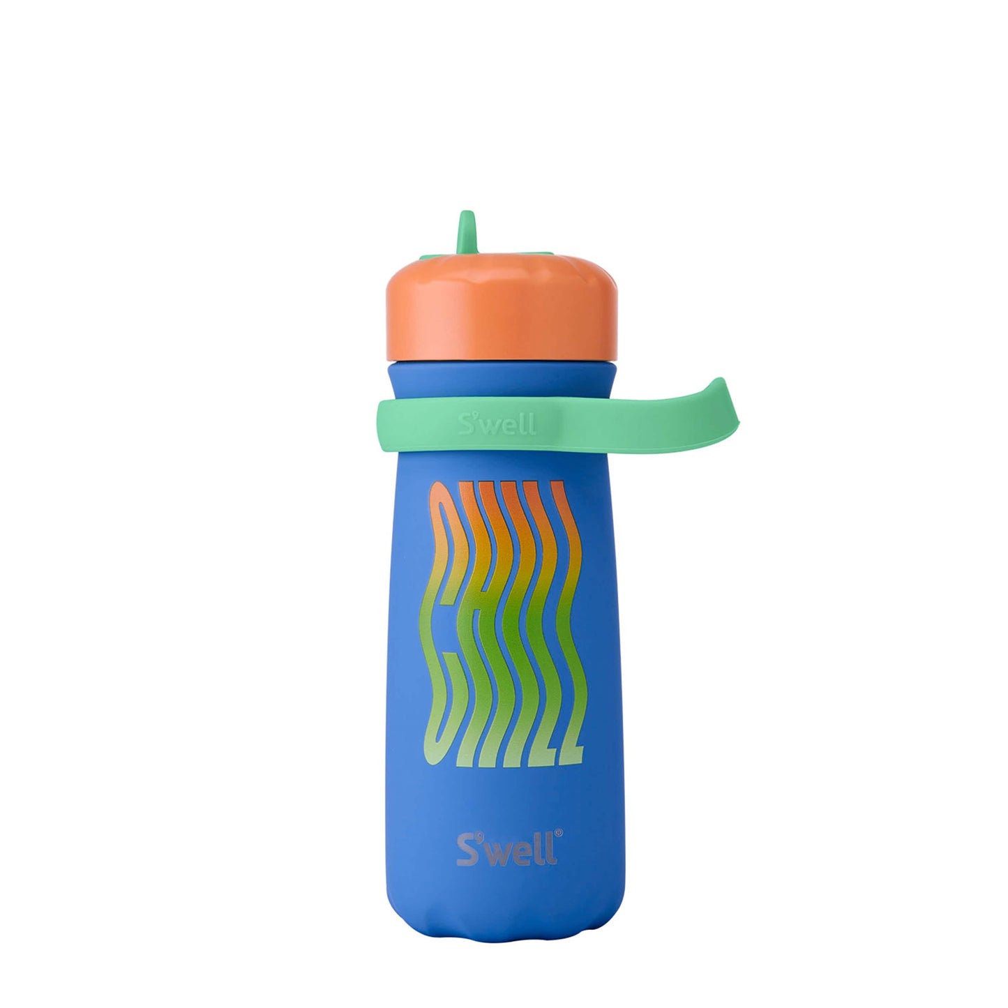 traveler-with-flip-straw-lid-16oz-l3 Swell-Kids-Water-Bottle-Traveler-16oz-Blue-Chill-Front-Lid-Down.jpg